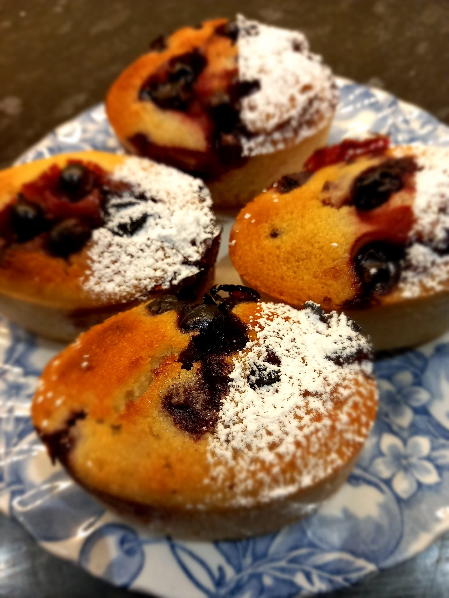 Gluten free Berry and Lime Friand