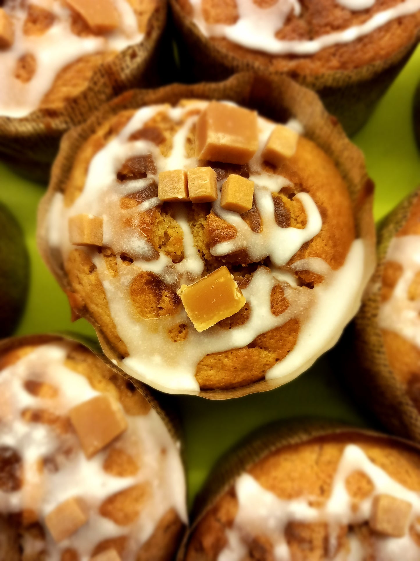 Cinnamon Biscoff Fudge Muffin