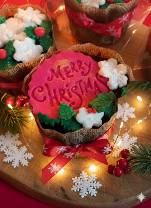 Mini Xmas Cake, Gluten & Dairy Free