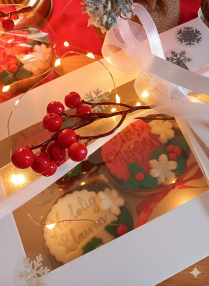 Mini Xmas Cake, Gluten & Dairy Free