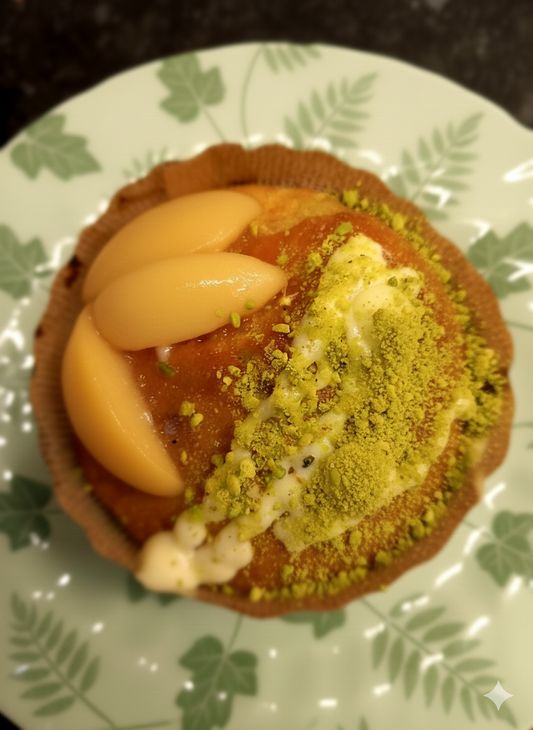 Apricot, White Chocolate and Pistachio