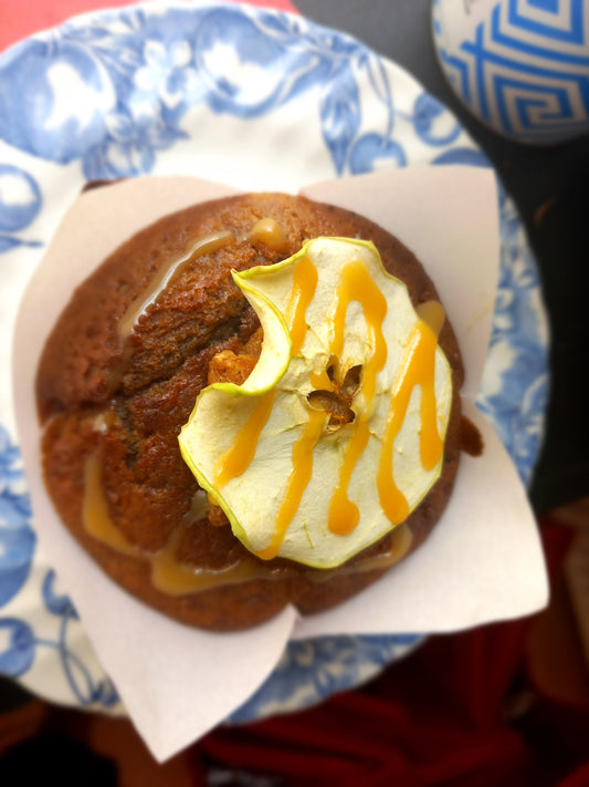 Apple Caramel muffin