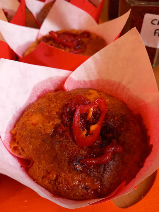 Gluten free Hot Chilli Cheese Muffin