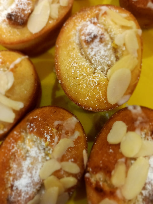 Gluten free Lemon Stollen Friand